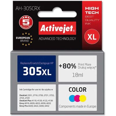 Activejet Cartuccia Di Inchiostro Ah-305crx Activejet Cartuccia Di Inchiostro Ah-305crx