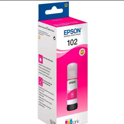 Epson Cartuccia Di Inchiostro Ecotank T 102 70ml T 03r3 Magenta One Size Epson Cartuccia Di Inchiostro Ecotank T 102 70ml T 03r3 Magenta One Size