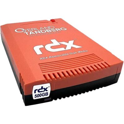 Supporto di archiviazione di backup Overland-Tandberg 8665-RDX - Cartuccia RDX 512 GB Supporto di archiviazione di backup Overland-Tandberg 8665-RDX - Cartuccia RDX 512 GB