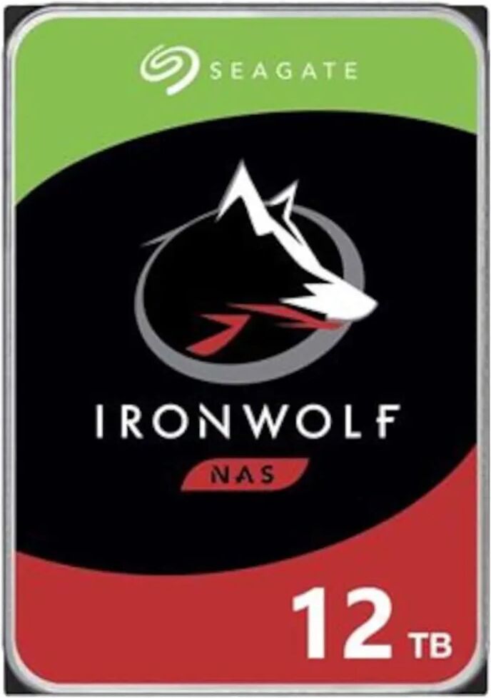 SEAGATE HDD IRONWOLF 12TB 3,5 7200RPM SATA 6GB/S BUFFER 256MB