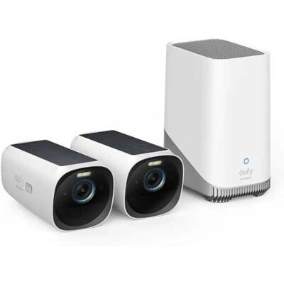 Eufy Modello Bianco T88713W1 Telecamera IP 4K da Parete Eufy Modello Bianco T88713W1 Telecamera IP 4K da Parete