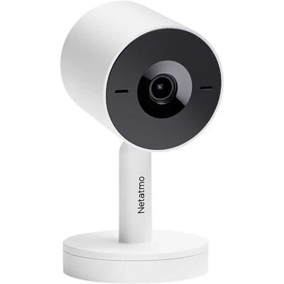 Netatmo Camera Interna - Riconoscimento facciale IA - Cappuccio privacy meccanico - Angolo di 130° - HDR 2K Netatmo Camera Interna - Riconoscimento facciale IA - Cappuccio privacy meccanico - Angolo di 130° - HDR 2K