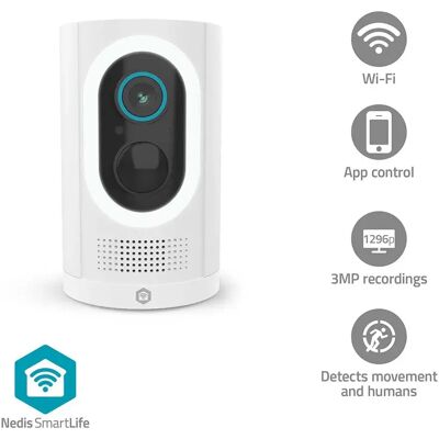 Nedis Telecamera Di Sicurezza Wificbo33wt Full Hd Nedis Telecamera Di Sicurezza Wificbo33wt Full Hd