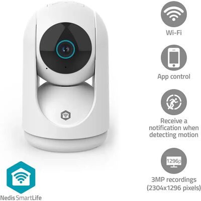 Nedis Telecamera Di Sicurezza Wifici23cwt Full Hd Nedis Telecamera Di Sicurezza Wifici23cwt Full Hd