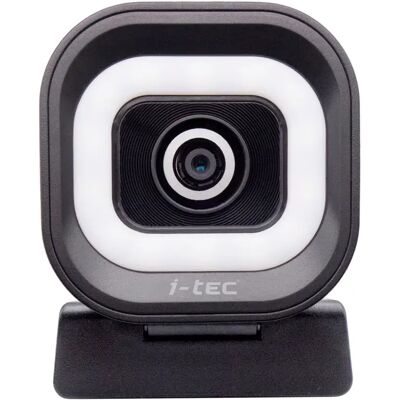 i-tec SOLOMON 700 STREAM webcam - 4K, luce a anello, USB-C i-tec SOLOMON 700 STREAM webcam - 4K, luce a anello, USB-C