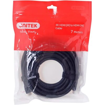 Cavo HDMI Unitek - 7M, 4K 60Hz, HDMI 2.0 - Cavo Video Cavo HDMI Unitek - 7M, 4K 60Hz, HDMI 2.0 - Cavo Video