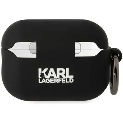 Custodia in silicone Karl Lagerfeld per AirPods Pro 2 - Logo NFT - Nero Custodia in silicone Karl Lagerfeld per AirPods Pro 2 - Logo NFT - Nero