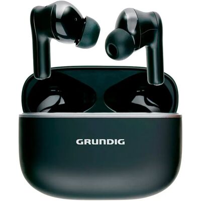 Auricolari Grundig BT ANC 300mAh - Wireless, Cancellazione del Rumore, Nero Auricolari Grundig BT ANC 300mAh - Wireless, Cancellazione del Rumore, Nero