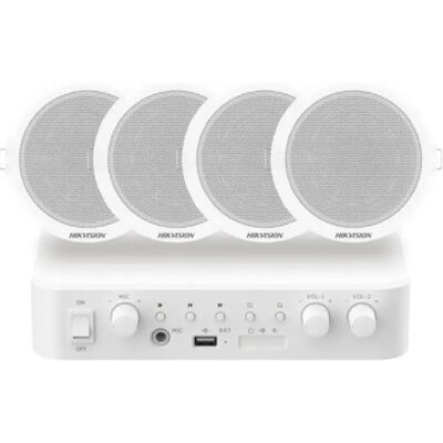 Hikvision Altoparlante Da Soffitto Ds-qae0ka60206-4 White One Size Hikvision Altoparlante Da Soffitto Ds-qae0ka60206-4 White One Size