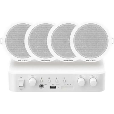 Hikvision Altoparlante Da Soffitto Ds-qae1ka80206-4 White One Size Hikvision Altoparlante Da Soffitto Ds-qae1ka80206-4 White One Size