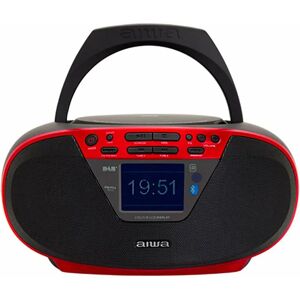Aiwa BBTU-500DAB/BK Rosso - Boombox Aiwa BBTU-500DAB/BK Rosso - Boombox