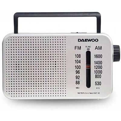 Daewoo Radio Portatile Dw1122 Daewoo Radio Portatile Dw1122