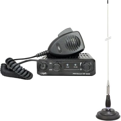 Pni Stazione Radio Cb Escort Hp 2020 & Ml100 Antenna Black One Size Pni Stazione Radio Cb Escort Hp 2020 & Ml100 Antenna Black One Size