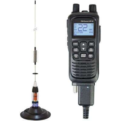Pni Stazione Radio Cb Portatile Escort Hp 82 & Ml70 Antenna Black One Size Pni Stazione Radio Cb Portatile Escort Hp 82 & Ml70 Antenna Black One Size