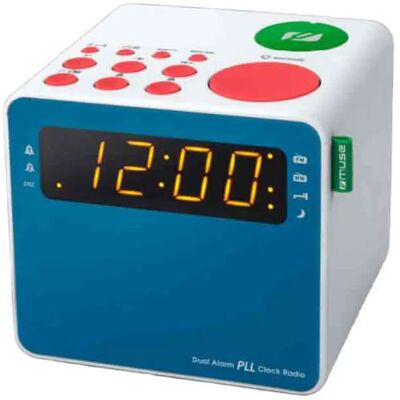 Muse Radio Digitale M-187 Mc Blue / White One Size Muse Radio Digitale M-187 Mc Blue / White One Size
