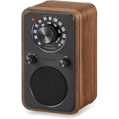 Sangean Radio Digitale Wr-9 Brown One Size Sangean Radio Digitale Wr-9 Brown One Size
