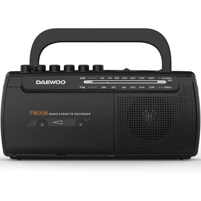 Daewoo Radio Portatile Dw1108 Black One Size Daewoo Radio Portatile Dw1108 Black One Size