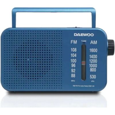 Daewoo Radio Portatile Dw1120 Blue One Size Daewoo Radio Portatile Dw1120 Blue One Size