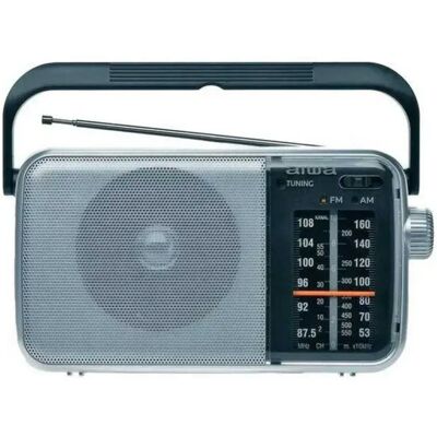 Aiwa Radio Portatile R-290sl Silver One Size Aiwa Radio Portatile R-290sl Silver One Size