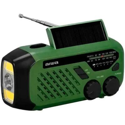 Aiwa Radio Portatile R-99em Green One Size Aiwa Radio Portatile R-99em Green One Size