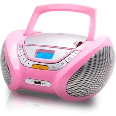 Lauson Radio Cd Cp748 Pink One Size Lauson Radio Cd Cp748 Pink One Size