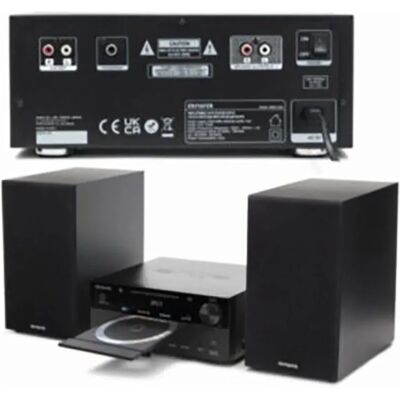 Aiwa Micro Hi-fi Msbtu-550bk Black One Size Aiwa Micro Hi-fi Msbtu-550bk Black One Size