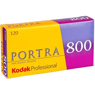 Kodak Bobina Portra 800 120 5 Unità Kodak Bobina Portra 800 120 5 Unità