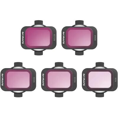 Sunnylife Set Di 5 Filtri Nd 8/16/32/6/128 Per Dji Avata 2 Sunnylife Set Di 5 Filtri Nd 8/16/32/6/128 Per Dji Avata 2