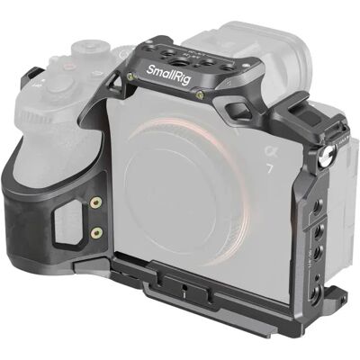 Smallrig Gabbia Per Fotocamera 6029 Rhinoceros Sony Alpha 7 V/7r V/7 Iv Black One Size Smallrig Gabbia Per Fotocamera 6029 Rhinoceros Sony Alpha 7 V/7r V/7 Iv Black One Size