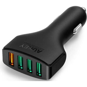 Aukey Caricabatterie Per Auto Expedition 55.5w Quickcharge Aukey Caricabatterie Per Auto Expedition 55.5w Quickcharge