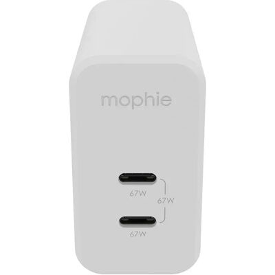 Mophie Caricabatterie Doppio Usb-c 67w Mophie Caricabatterie Doppio Usb-c 67w