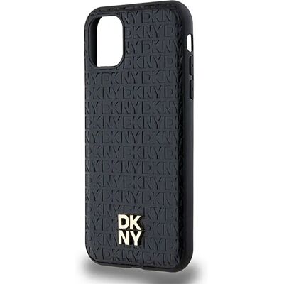 Custodia in Pelle Nera DKNY per iPhone 11 / Xr - MagSafe Custodia in Pelle Nera DKNY per iPhone 11 / Xr - MagSafe