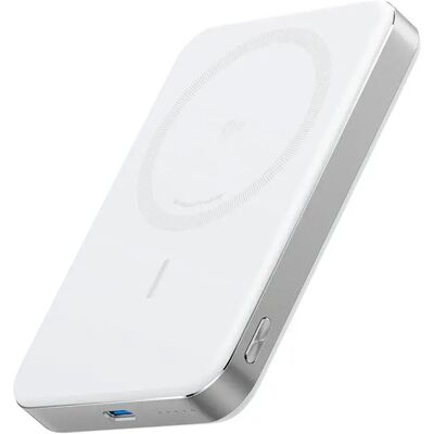 Anker A1664H21 Power Bank 10K Wireless Bianco - Power Bank Anker A1664H21 Power Bank 10K Wireless Bianco - Power Bank