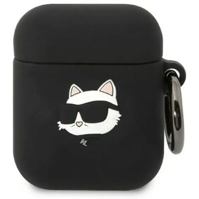 Custodia in silicone Karl Lagerfeld Airpods 1/2 - Logo NFT Custodia in silicone Karl Lagerfeld Airpods 1/2 - Logo NFT