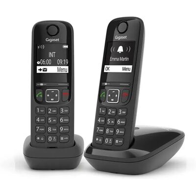 Siemens Gigaset Telefono Fisso Cordless As690 Duo Siemens Gigaset Telefono Fisso Cordless As690 Duo