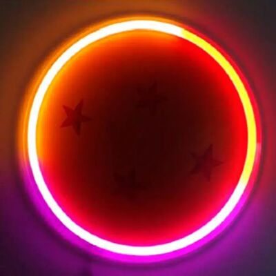 Teknofun Lampada Al Neon Dragon Ball Z Multicolor One Size Teknofun Lampada Al Neon Dragon Ball Z Multicolor One Size