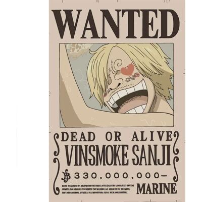 Teknofun Lampada Led Wanted Sanji One Piece 30 Cm Teknofun Lampada Led Wanted Sanji One Piece 30 Cm