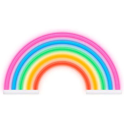 Segno al neon LED di Forever Light - Arcobaleno, USB, Montaggio a parete Segno al neon LED di Forever Light - Arcobaleno, USB, Montaggio a parete