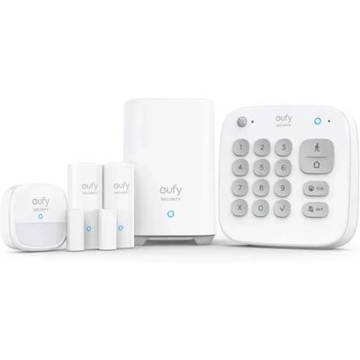 Kit di Sicurezza Eufy - Bianco - Sistema di Allarme Casa - Wi-Fi Kit di Sicurezza Eufy - Bianco - Sistema di Allarme Casa - Wi-Fi