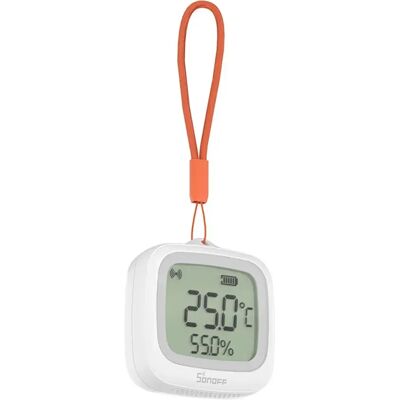 Sonoff Rilevatore Di Umidità E Temperatura Snzb-02wd White One Size Sonoff Rilevatore Di Umidità E Temperatura Snzb-02wd White One Size