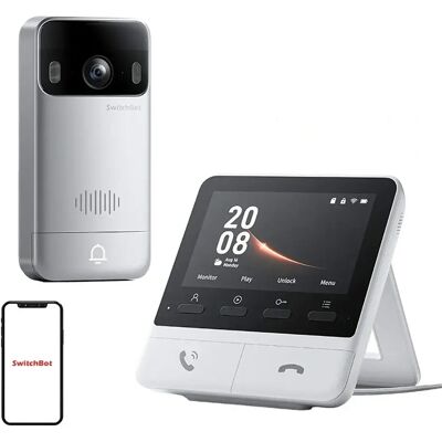 Switchbot Videocitofono 88131 Black / Grey One Size Switchbot Videocitofono 88131 Black / Grey One Size