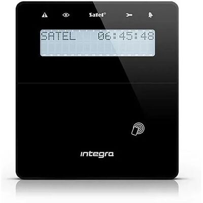 Tastiera LCD Satel Integrata - Tastiera/Lettore - Nero Tastiera LCD Satel Integrata - Tastiera/Lettore - Nero