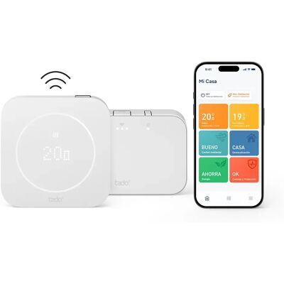 Tado Termostato Intelligente Tastwvx2 White One Size Tado Termostato Intelligente Tastwvx2 White One Size