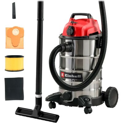 Einhell Aspirapolvere Industriale Tc Vc 3055 Sa Silver / Red / Black One Size Einhell Aspirapolvere Industriale Tc Vc 3055 Sa Silver / Red / Black One Size