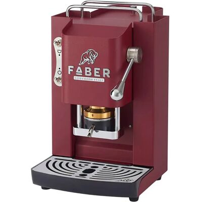 Faber Macchina Da Caffè Espresso Pro Deluxe Cherry Red / Chrome One Size Faber Macchina Da Caffè Espresso Pro Deluxe Cherry Red / Chrome One Size