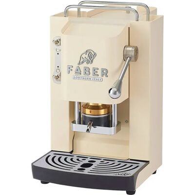 Faber Macchina Da Caffè Espresso Pro Deluxe Old British Heritage White / Chrome One Size Faber Macchina Da Caffè Espresso Pro Deluxe Old British Heritage White / Chrome One Size