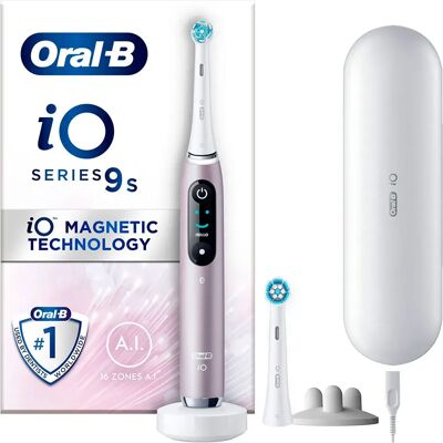 Spazzolino elettrico Oral-B Serie iO 9s, Quarzo Rosa Spazzolino elettrico Oral-B Serie iO 9s, Quarzo Rosa