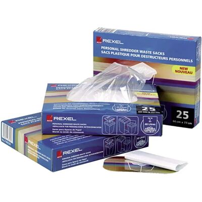 Rexel Sacchetti Per Trituratore As1000 115l 100 Unità Rexel Sacchetti Per Trituratore As1000 115l 100 Unità