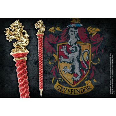 Noble Collection Penna Di Casa Grifondoro Hogwarts Multicolor One Size Noble Collection Penna Di Casa Grifondoro Hogwarts Multicolor One Size