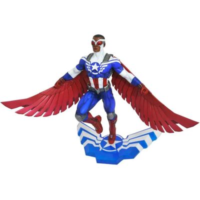 Marvel Figura Di Samoa Wilson Capitan America 25 Cm Marvel Figura Di Samoa Wilson Capitan America 25 Cm
